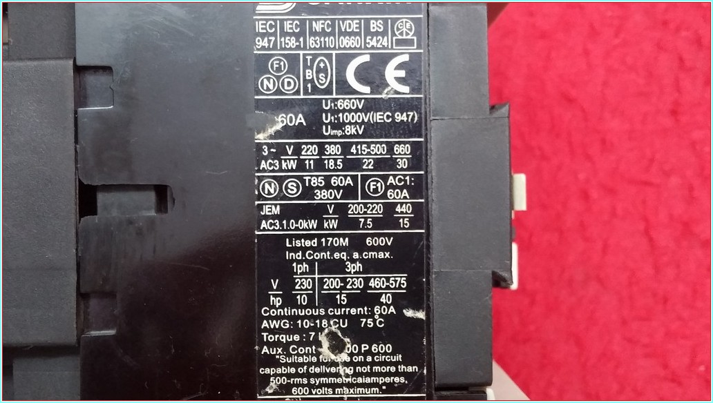 SANXIN ALMK40 11 22 KW KONTAKTÖR