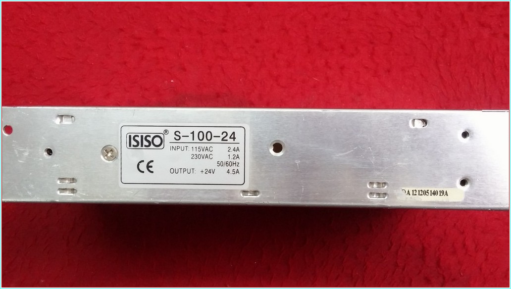 ISISO S-100-24 24V 4,5A GÜÇ KAYNAĞI