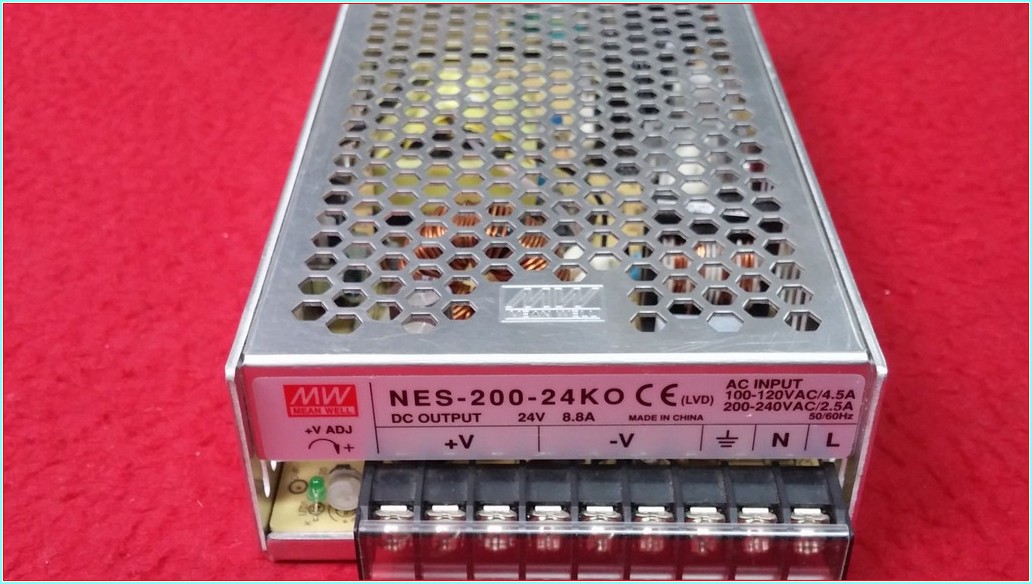 MW NES-200-24KO 24V 8,8A SIFIR GÜÇ KAYNAĞI