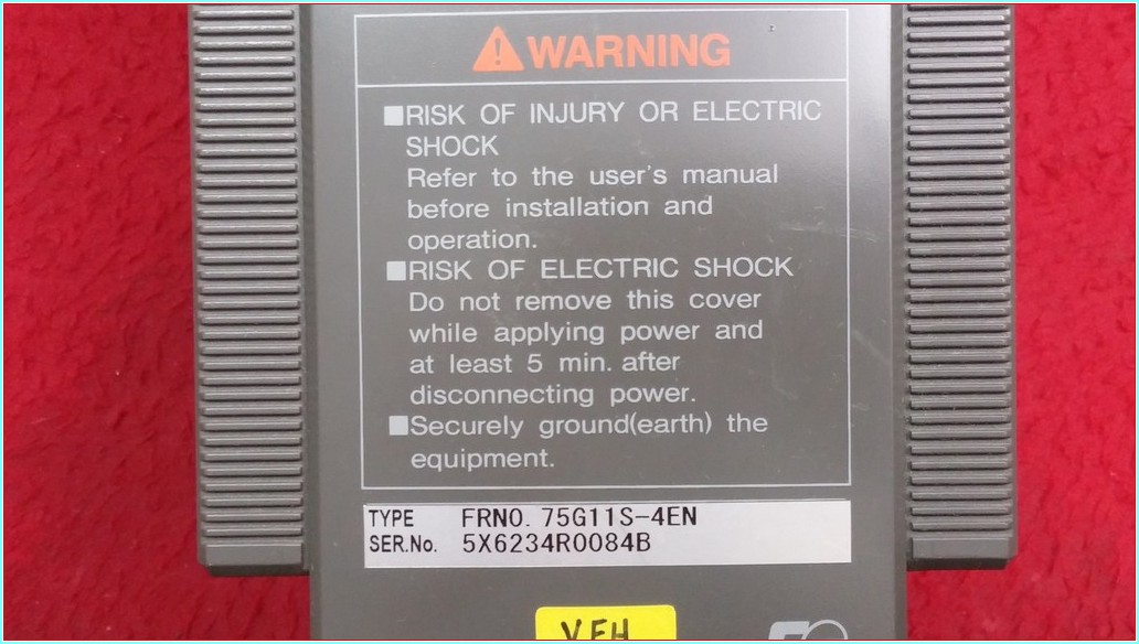 FUJİ FRNO.75G11S-4EN 0,75 KW SÜRÜCÜ