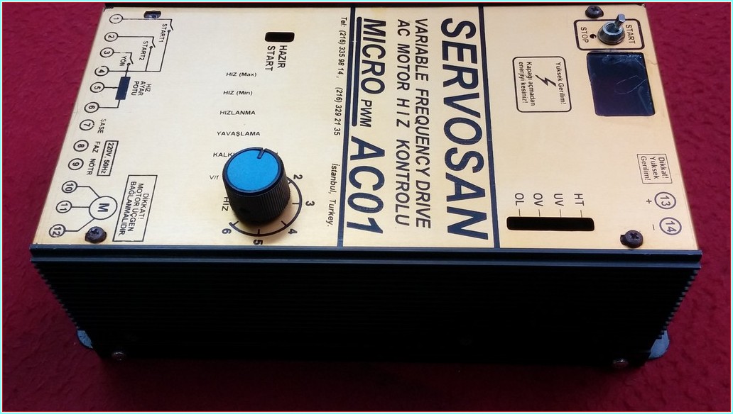 SERVOSAN AC01 MICRO PWM 0,75 KW SÜRÜCÜ