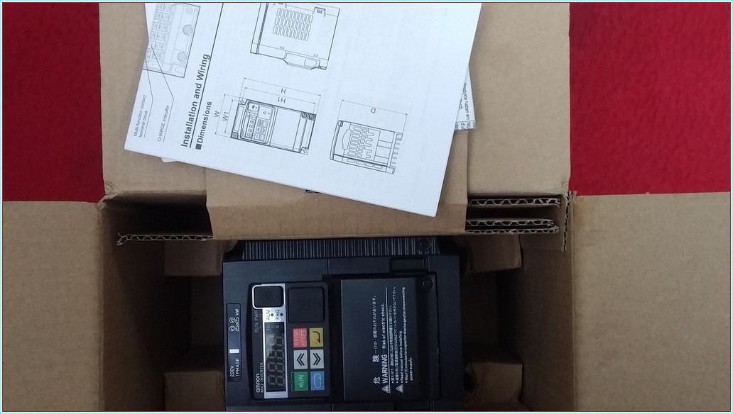 OMRON 3G3MX2-AB022-E 2,2KW SIFIR KUTULU SÜRÜCÜ