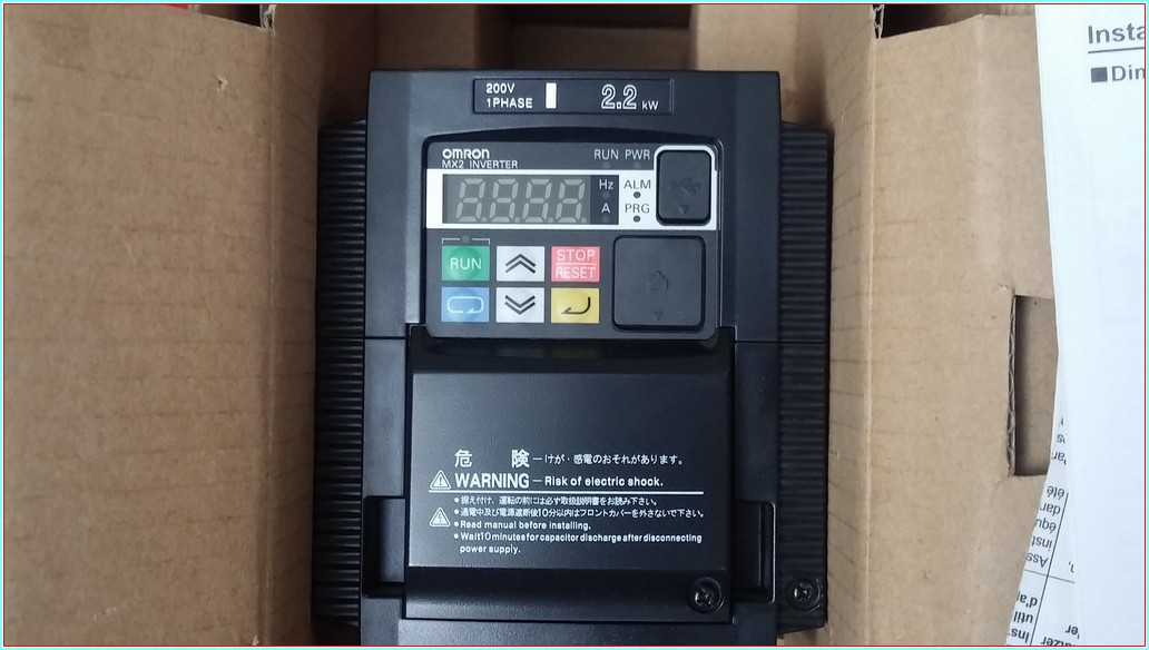 OMRON 3G3MX2-AB022-E 2,2KW SIFIR KUTULU SÜRÜCÜ