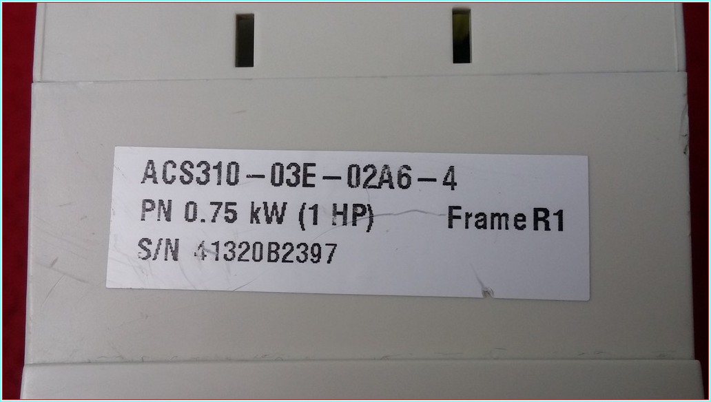 ABB ACS310-03E-02A6-4 