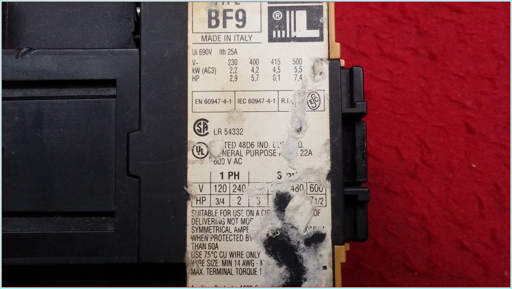 LOVATO BF9 25A KONTAKTÖR