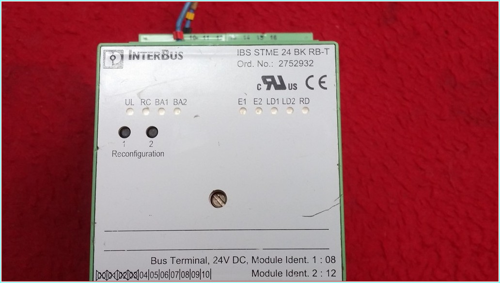 PHOENIX CONTACT IBS STME 24 BK RB-T PLC GENİŞLETME MODÜLÜ