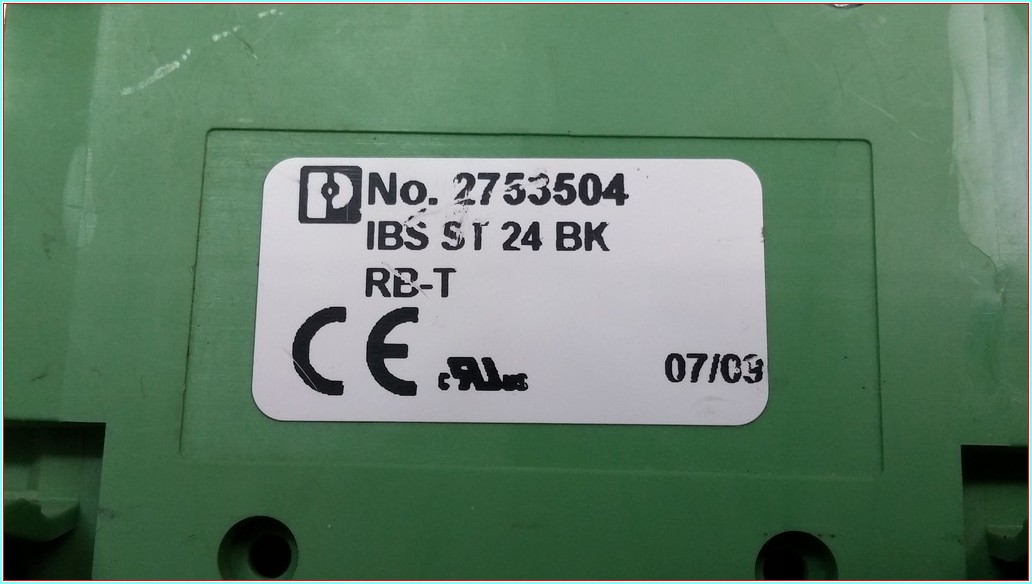 PHOENIX CONTACT IBS STME 24 BK RB-T PLC GENİŞLETME MODÜLÜ