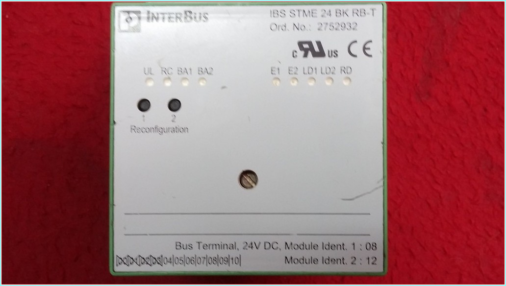 PHOENIX CONTACT IBS STME 24 BK RB-T PLC GENİŞLETME MODÜLÜ