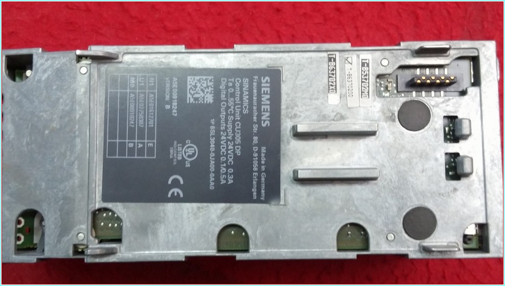 SIEMENS 6SL3040-0JA00-0AA0 SINAMICS CONTROL UNIT KONTROL ÜNİTESİ