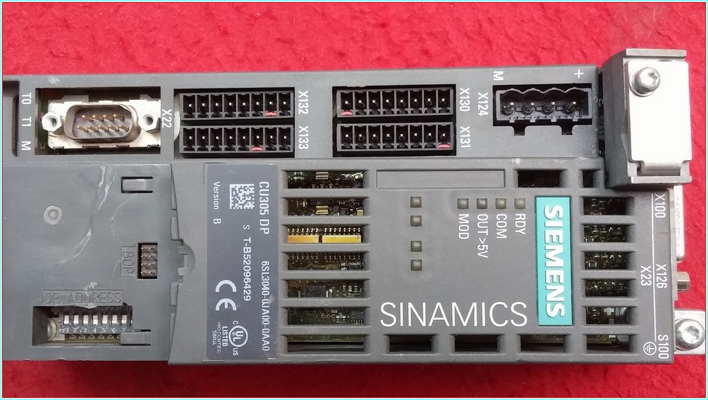 SIEMENS 6SL3040-0JA00-0AA0 SINAMICS CONTROL UNIT KONTROL ÜNİTESİ