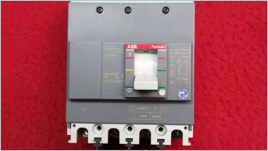 ABB SACE FORMULA A1N 125 100A 4 KUTUPLU TMŞ