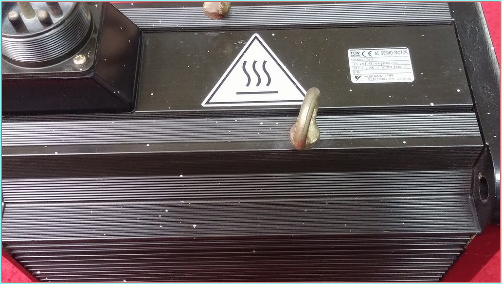 YASKAWA SGMG-75V 7,5 KW SIFIR SERVO MOTOR