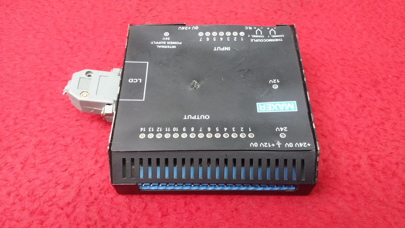 MAXER PLC7-14-2-LCD ISI KONTROL PLC 7 GİRİŞ 14 ÇIKIŞ