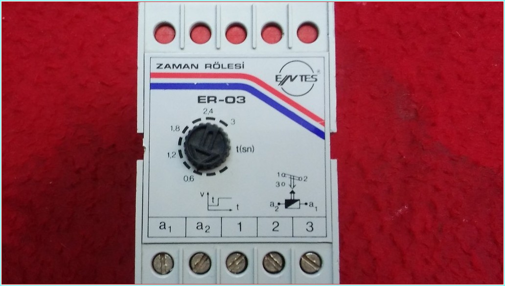 ENTES ER-03 0,6-3 SN ZAMAN RÖLESİ