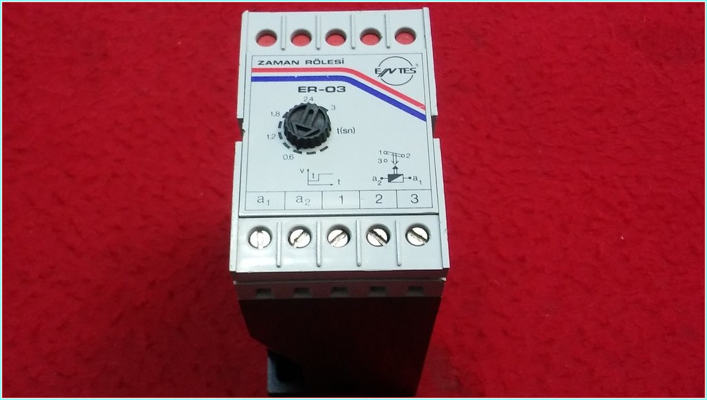 ENTES ER-03 0,6-3 SN ZAMAN RÖLESİ