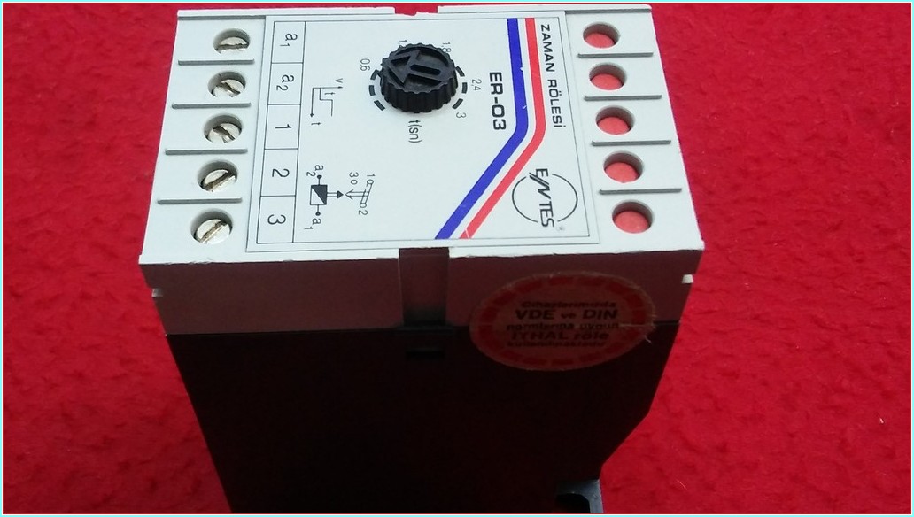 ENTES ER-03 0,6-3 SN ZAMAN RÖLESİ