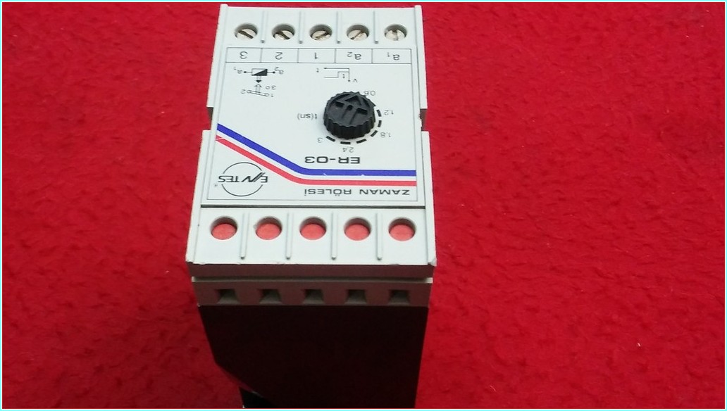 ENTES ER-03 0,6-3 SN ZAMAN RÖLESİ