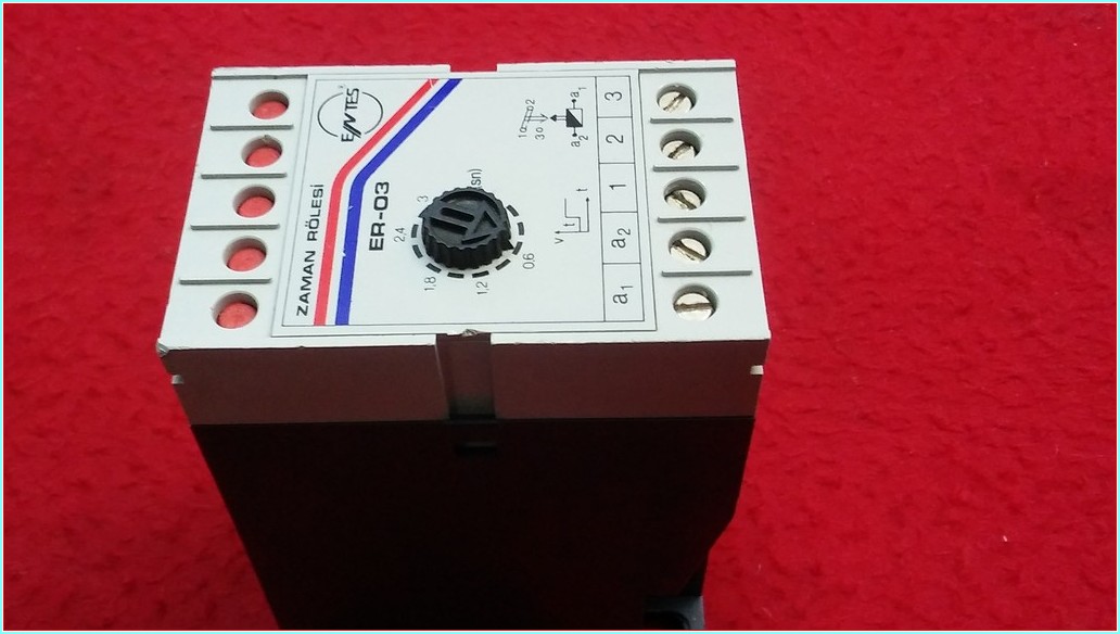 ENTES ER-03 0,6-3 SN ZAMAN RÖLESİ