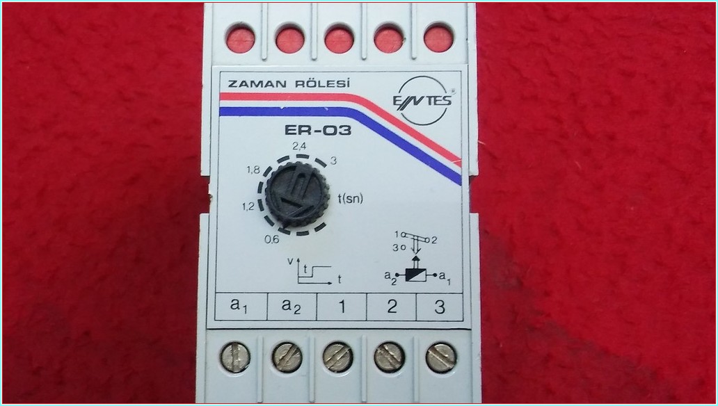 ENTES ER-03 0,6-3 SN ZAMAN RÖLESİ