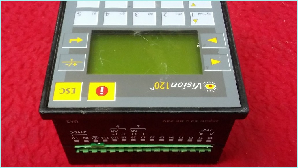 UNITRONICS VİSİON120 V120-22-UA2 VİSİON 120 PLC GRAFİK HMI