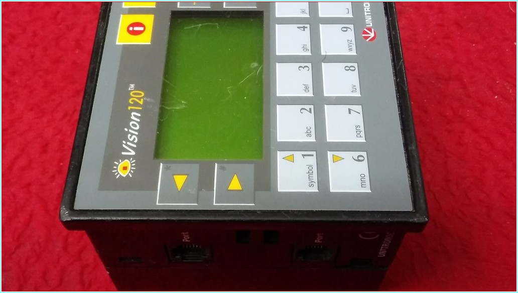 UNITRONICS VİSİON120 V120-22-UA2 VİSİON 120 PLC GRAFİK HMI
