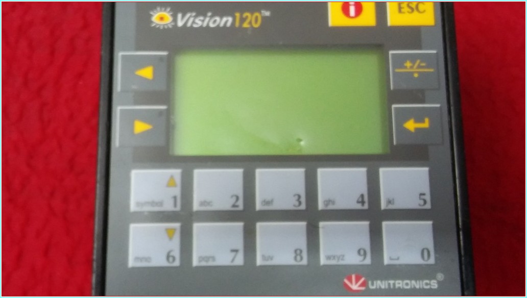 UNITRONICS VİSİON120 V120-22-UA2 VİSİON 120 PLC GRAFİK HMI