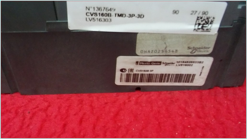 SCHNEİDER CVS160B 112-160A TMŞ DEVRE KESİCİ ŞALTER