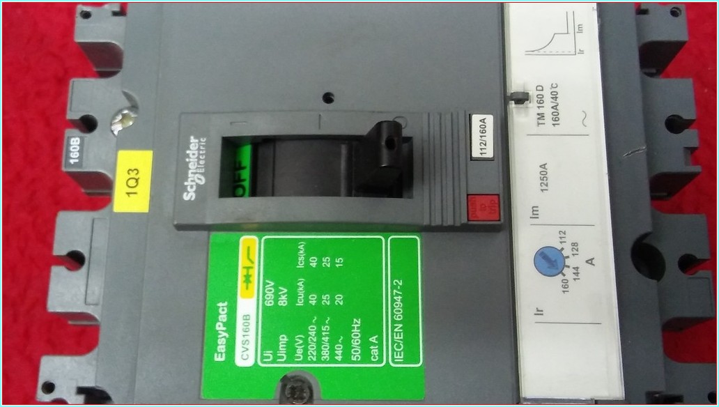 SCHNEİDER CVS160B 112-160A TMŞ DEVRE KESİCİ ŞALTER