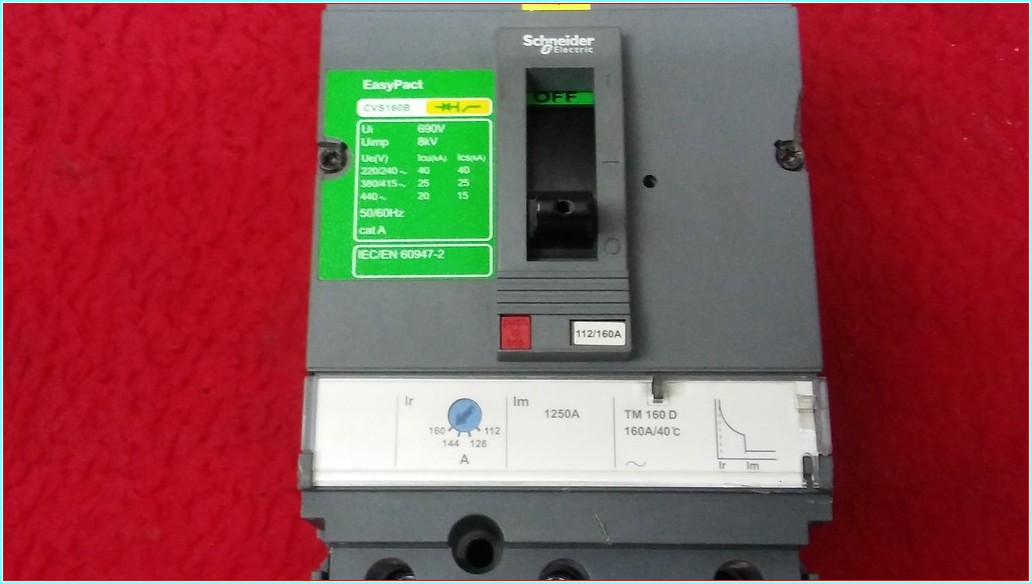 SCHNEİDER CVS160B 112-160A TMŞ DEVRE KESİCİ ŞALTER
