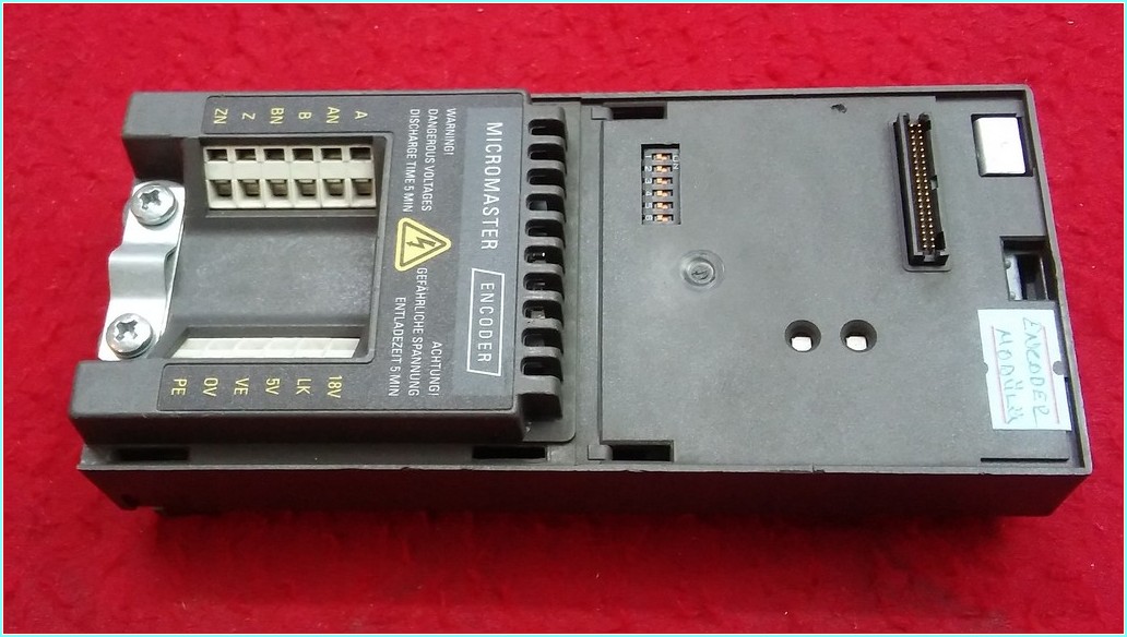 SIEMENS 6SE6400-0EN00-0AA0 MICROMASTER 4 ENCODER MODULE ENCODER MODÜLÜ MICROMASTER ENCODER
