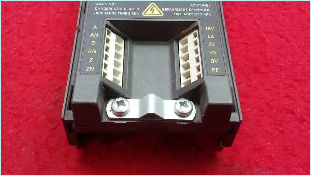 SIEMENS 6SE6400-0EN00-0AA0 MICROMASTER 4 ENCODER MODULE ENCODER MODÜLÜ MICROMASTER ENCODER