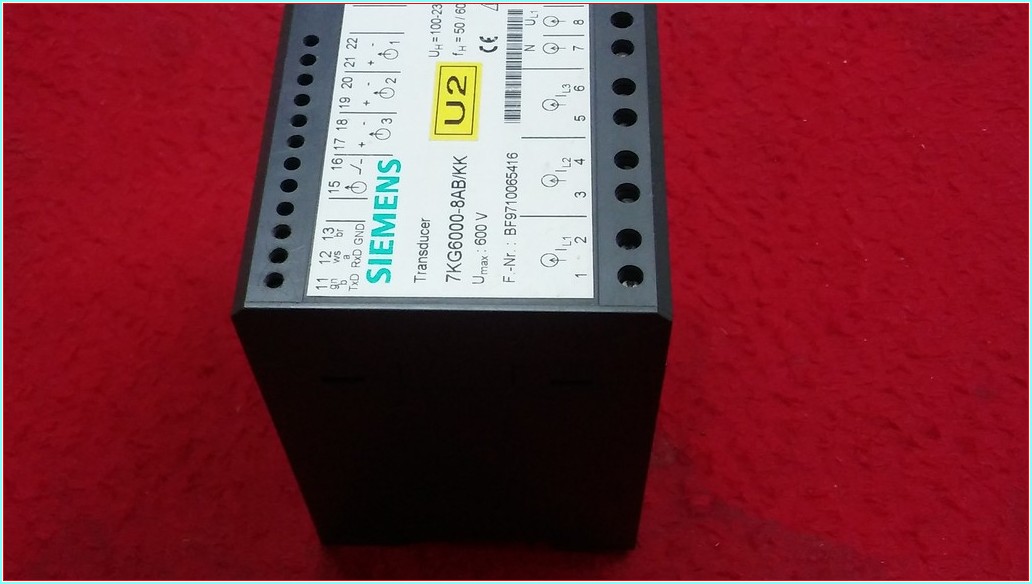SIEMENS 7KG6000-8AB/KK TRANSDÜSERLER DÖNÜŞTÜRÜCÜ
