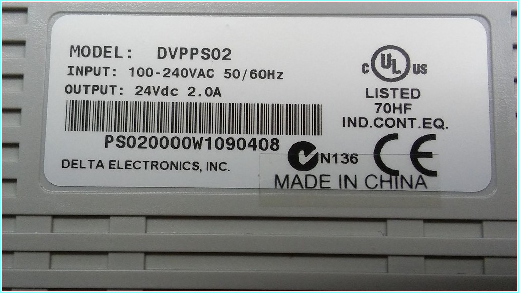 DELTA DVPPS02 DVP-PS02 