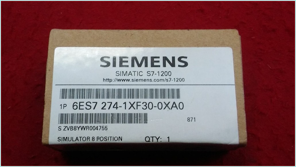 SIEMENS 6ES7 274-1XF30-0XA0 6ES7274-1XF30-0XA0 SIFIR KUTULU  SIMATIC S7-1200 DİJİTAL GİRİŞ SİMÜLATÖRÜ