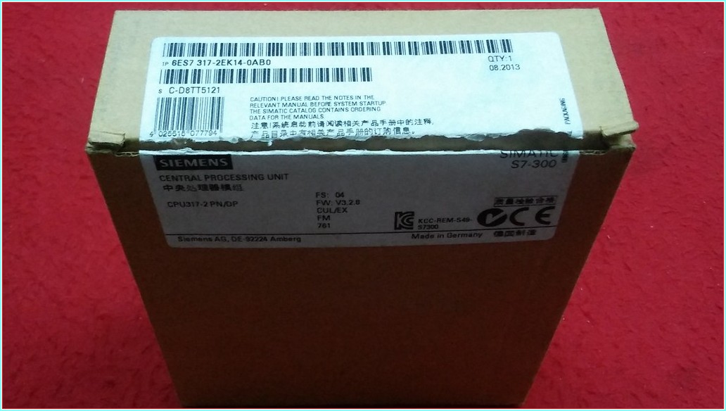 SIEMENS 6ES7 317-2EK14-0AB0 6ES7317-2EK14-0AB0 SIFIR KUTULU SIMATIC S7-300 CENTRAL PROCESSING UNIT