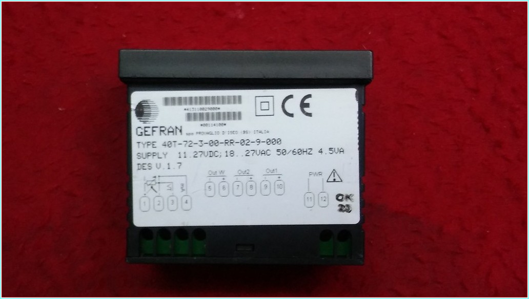 GEFRAN 40T-72-3-00-RR-02-9-000 ISI KONTROL CİHAZI