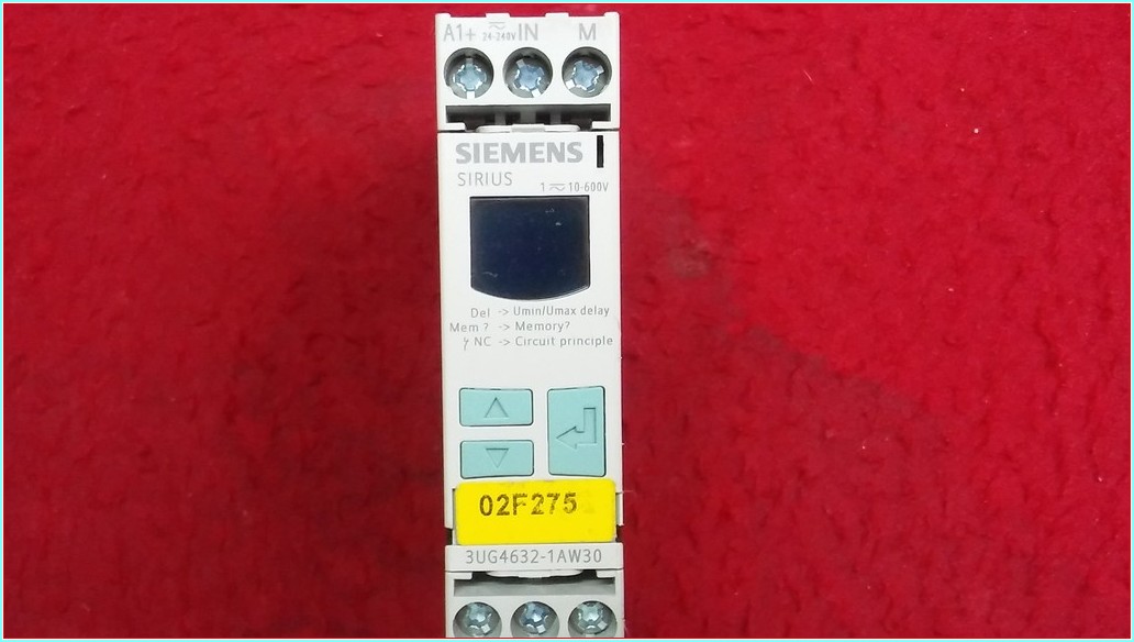 SIEMENS SIRIUS 3UG4632-1AW30 MONOFAZE GERİLİM KONTROL RÖLESİ