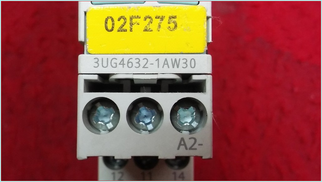 SIEMENS SIRIUS 3UG4632-1AW30 MONOFAZE GERİLİM KONTROL RÖLESİ
