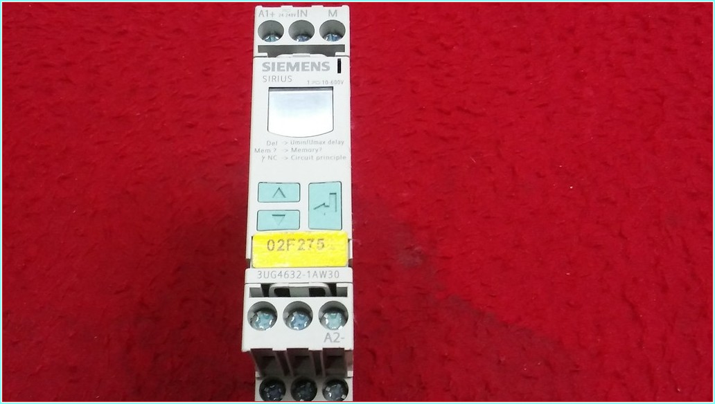 SIEMENS SIRIUS 3UG4632-1AW30 MONOFAZE GERİLİM KONTROL RÖLESİ
