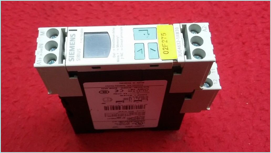 SIEMENS SIRIUS 3UG4632-1AW30 MONOFAZE GERİLİM KONTROL RÖLESİ