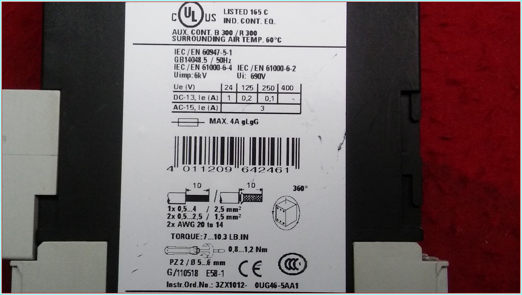 SIEMENS SIRIUS 3UG4632-1AW30 MONOFAZE GERİLİM KONTROL RÖLESİ