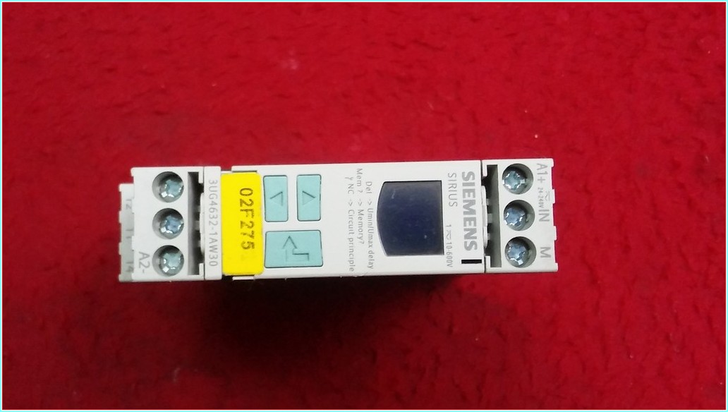 SIEMENS SIRIUS 3UG4632-1AW30 MONOFAZE GERİLİM KONTROL RÖLESİ
