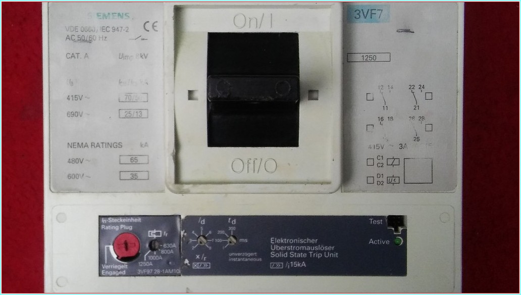 SIEMENS 3VF7211-2BM60- 0AB2 3VF7 1250A TMŞ