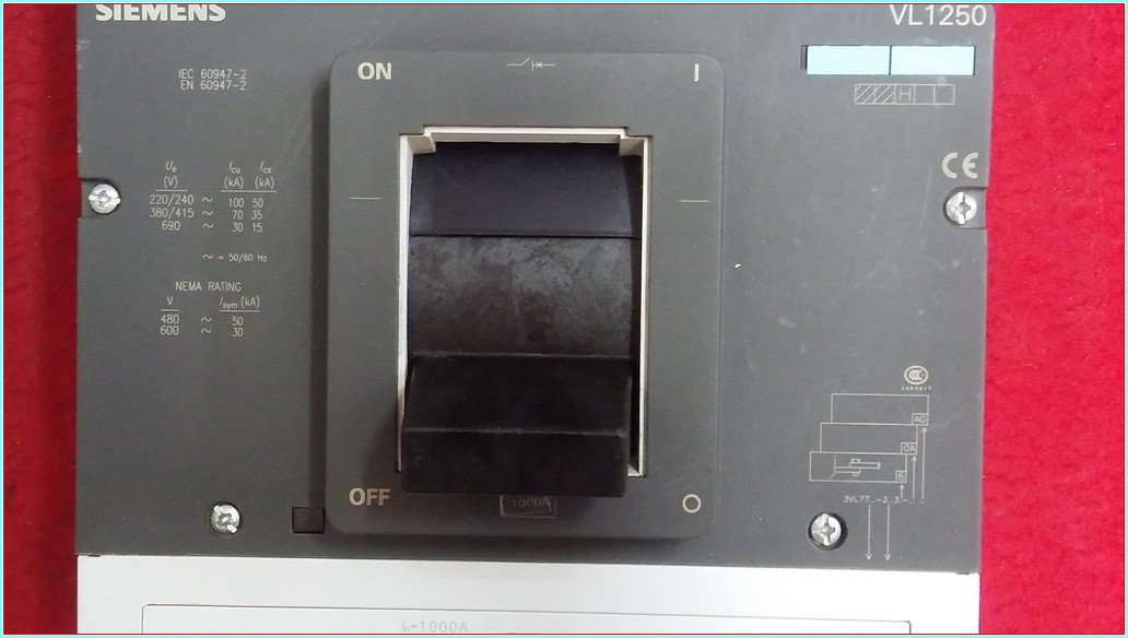 SIEMENS VL1250 VL1000 VL1250 1000A TMŞ KAPAKLARI TAM EKSİKSİZ