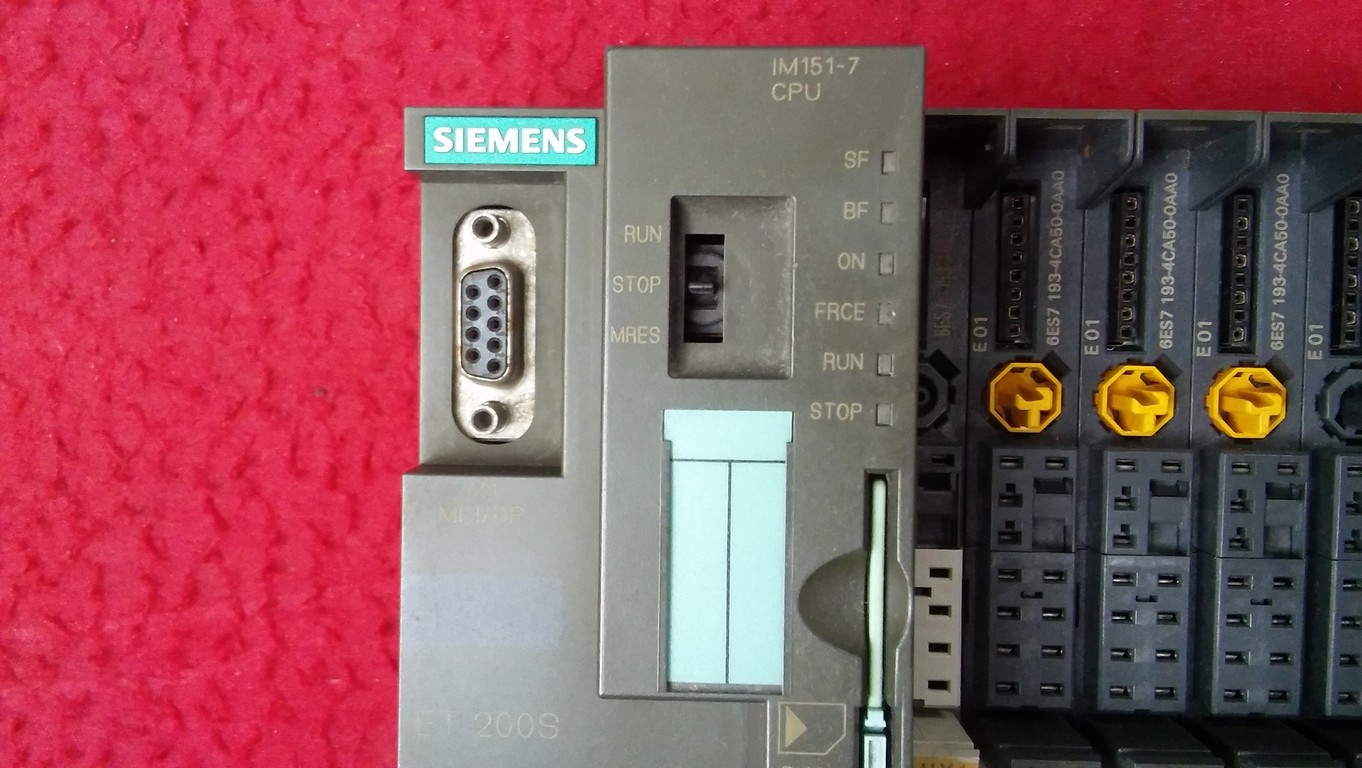 SIEMENS 6ES7 151-7AA20-0AB0 6ES7 193-4CA50-0AA0 6ES7 193-4CC30-0AA0 SIMATIC S7 PLC TAKIM
