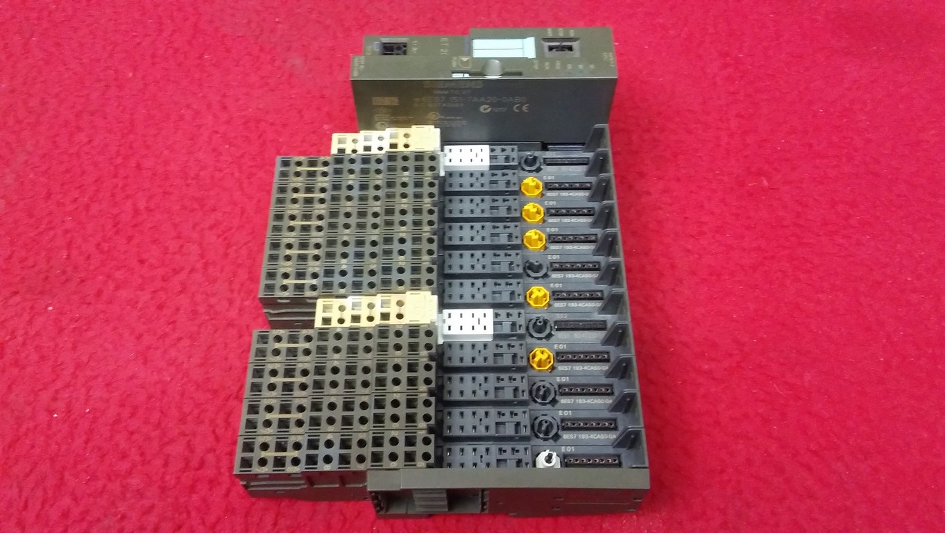 SIEMENS 6ES7 151-7AA20-0AB0 6ES7 193-4CA50-0AA0 6ES7 193-4CC30-0AA0 SIMATIC S7 PLC TAKIM