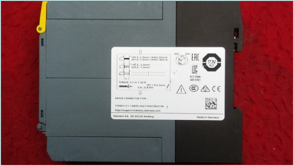 SIEMENS 3SK1111-1AB30 3SK1111 1AB30 3SK11111AB30 SIRIUS EMNİYET RÖLESİ