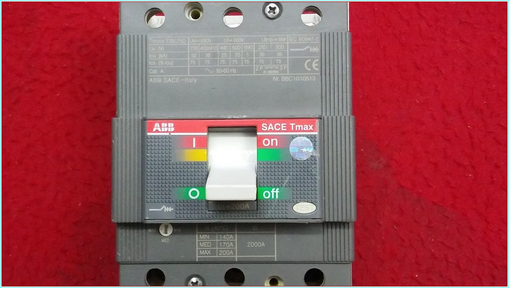 ABB SACE TMAX T3N 250 200A TMŞ