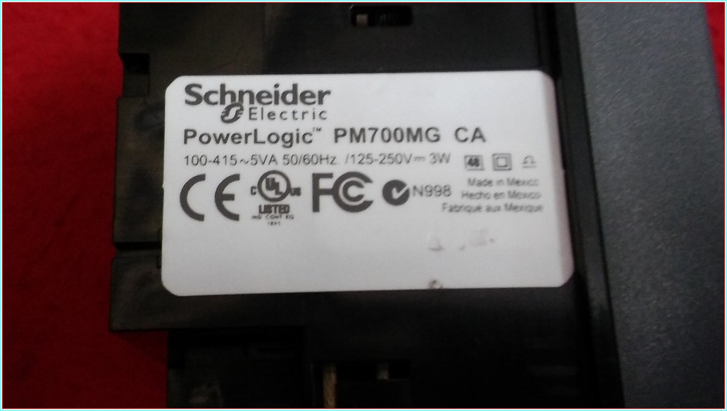 SCHNEİDER POWERLOGİC PM700 PM700MG ANALİZÖR