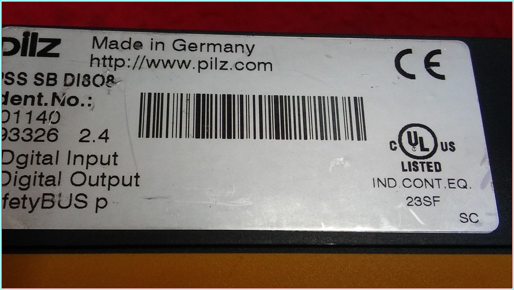PİLZ PSS SB DI808 PLC